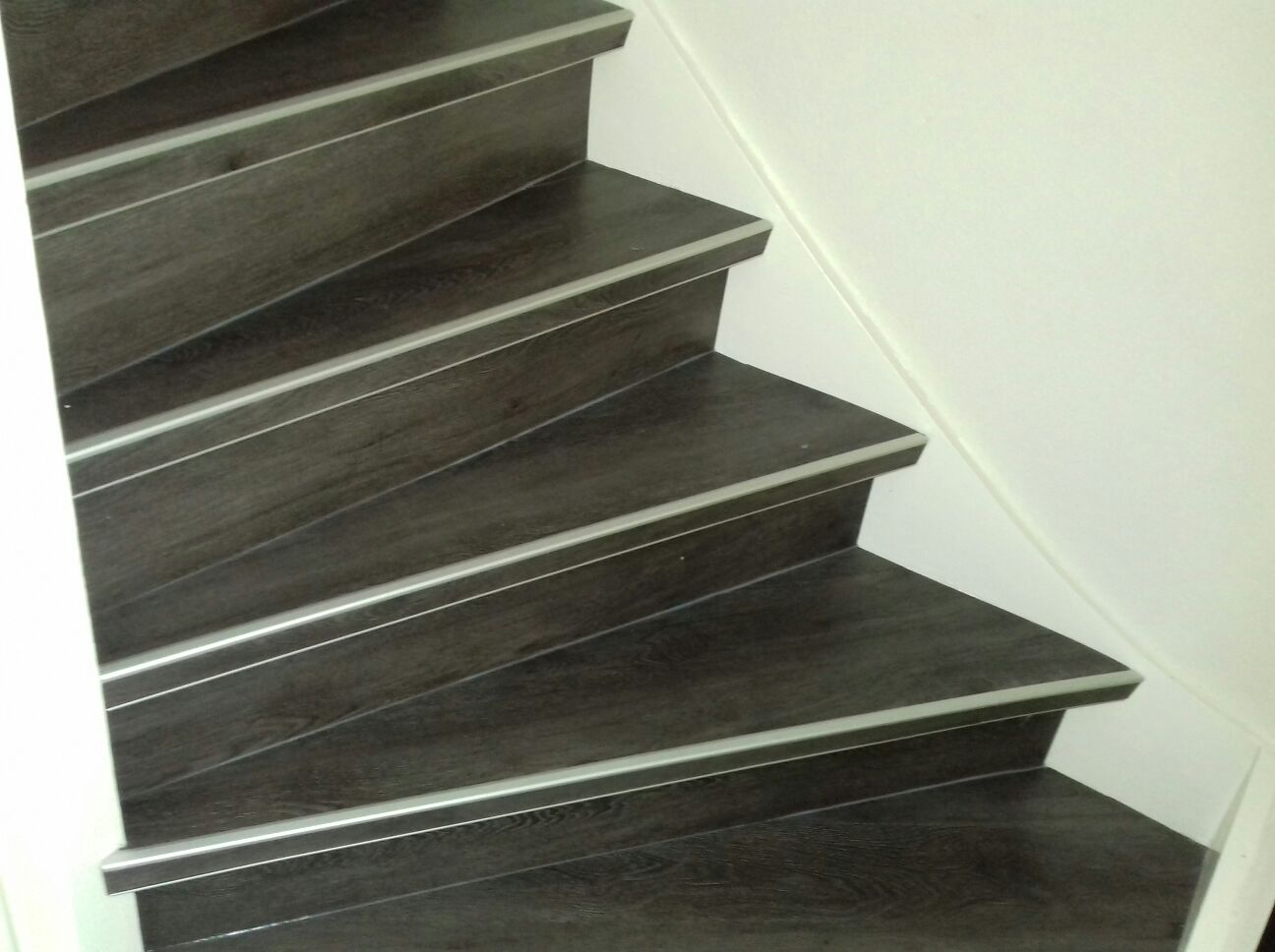 Inspiratie voor een afgewerkte trap